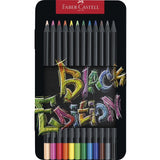 Kredki trójkątne Faber-Castell Black Edition | 12 kolorów