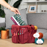 Torba na artykuły papiernicze Soolla® Studio Bag | Sangria