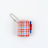Brelok Mini Notatnik Hobonichi | Bright Plaid