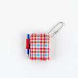Brelok Mini Notatnik Hobonichi | Bright Plaid
