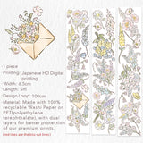 Taśma Washi Pre-Cut | Wiosenne Kwiaty