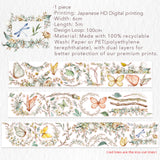 Taśma Washi Pre-Cut | Powiew lata