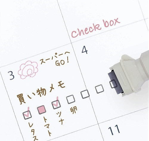 Cienkopis z pieczątką CRURO | Kwadraciki