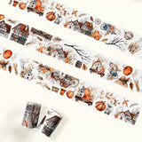 Taśma Washi Pre-Cut | Jesienna posiadłość