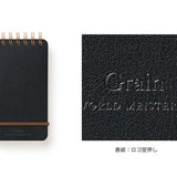Notatnik Midori Grain Vol.3 | Czarny