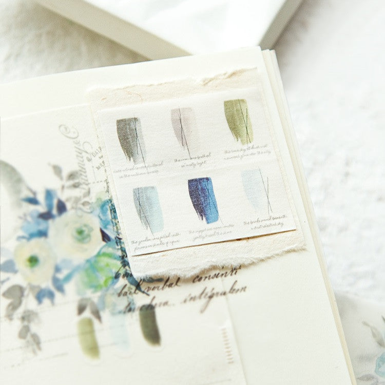 Zestaw naklejek Mini Tin Palette Watercolor| 06