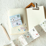 Książeczka z naklejkami washi | Cztery pory roku