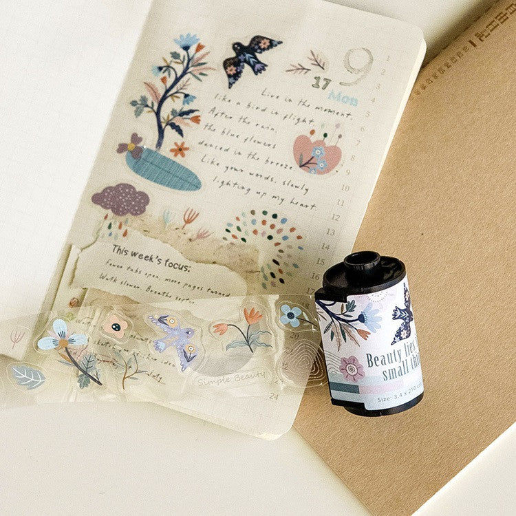 Naklejki w rolce PET | Piękno małych rzeczy