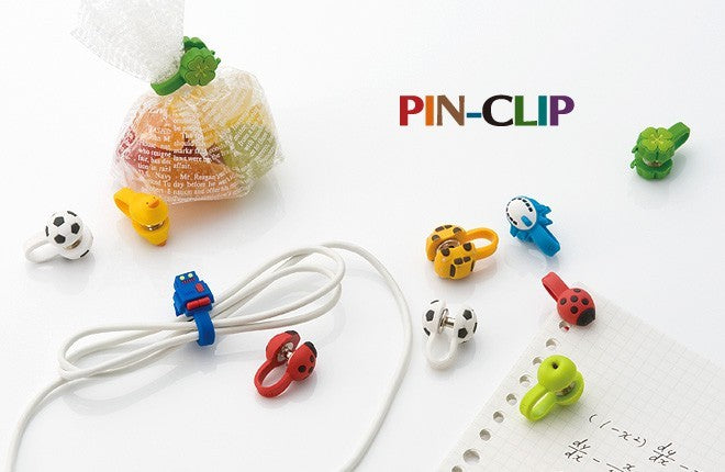 Spinki Midori Pin Clips | Robot