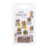 Naklejki Washi w taśmie | Śnieżne kule