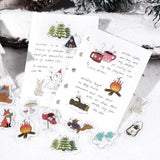 Zestaw naklejek | Nadejście zimy