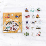 Zestaw naklejek | Nadejście zimy