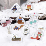 Zestaw naklejek | Nadejście zimy