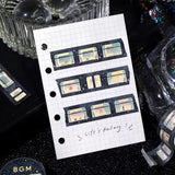 Taśma dekoracyjna Washi | Pociąg pod gwiazdami