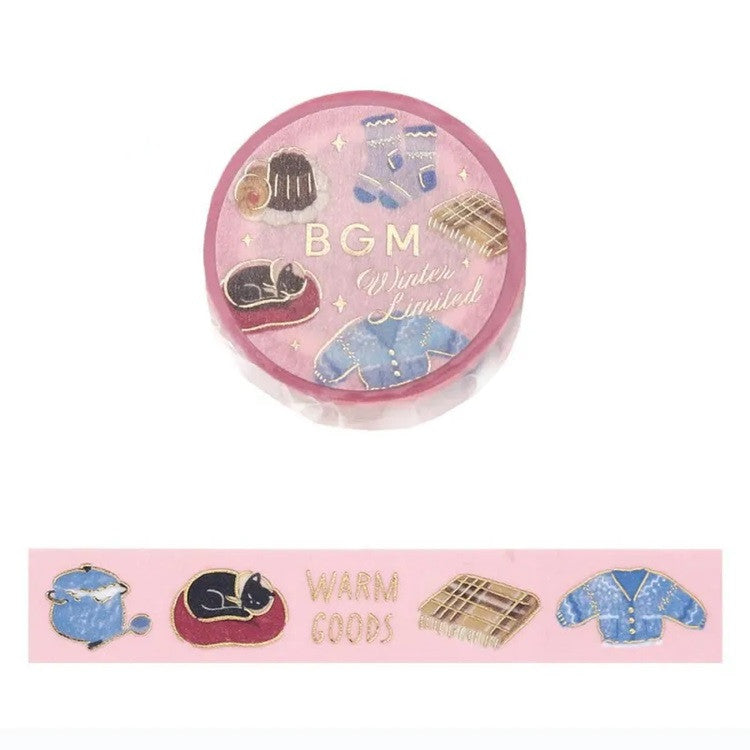 Taśma dekoracyjna Washi | Zimowe przyjemności