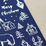 Naklejki transferowe srebrne | Wesołych Świąt