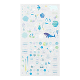 Naklejki Midori Sticker Collection Color | Niebieski