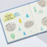 Książeczka z taśmą maskującą King Jim Hitotoki | Gładka