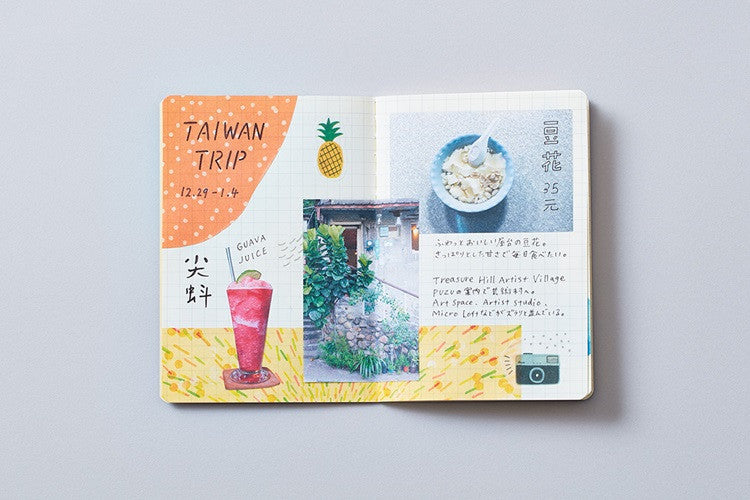 Książeczka z taśmą maskującą King Jim Hitotoki | Wzory