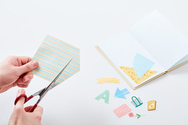 Książeczka z taśmą maskującą King Jim Hitotoki | Wzory