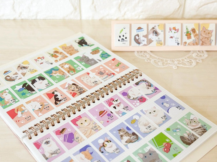 Kalendarz dzienny himekuri 2026 | Koty