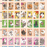 Kalendarz dzienny himekuri 2026 | Koty