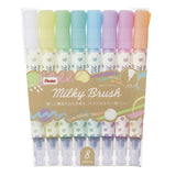 Zestaw Pisaków Pędzelkowych Pentel Milky Brush