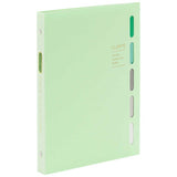 Segregator Maruman CLARTE A5 | Seledynowy