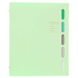 Segregator Maruman CLARTE A5 | Seledynowy