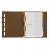 Segregator Maruman CLARTE A5 | Brązowy