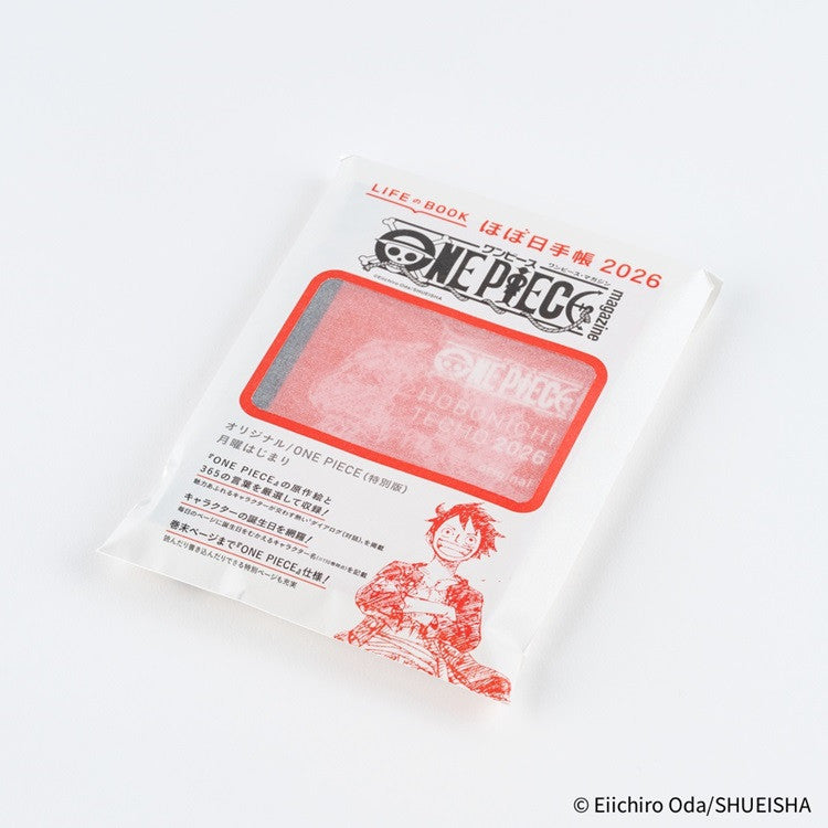 Kalendarz dzienny Hobonichi Techo 2026 | One Piece | Edycja japońska | A6