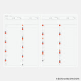 Kalendarz dzienny Hobonichi Techo 2026 | One Piece | Edycja japońska | A6