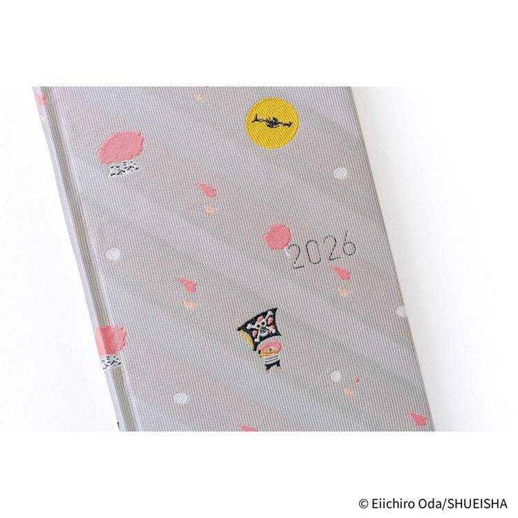 Kalendarz tygodniowy 2026 Hobonichi Techo Weeks | One Piece: Hiriluk's Cherry Blossoms | Edycja angielska
