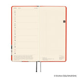 Kalendarz tygodniowy 2026 Hobonichi Techo Weeks | One Piece: Straw Hat Luffy (Red) | Edycja angielska