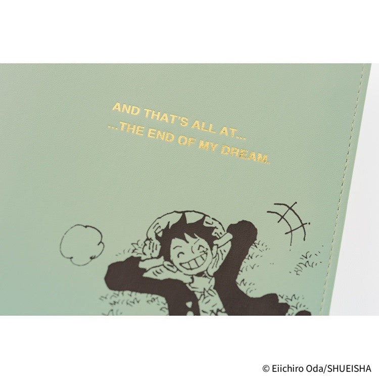Okładka na kalendarz Hobonichi Techo A6 | One Piece: End of Luffy's Dream (Mint Green)