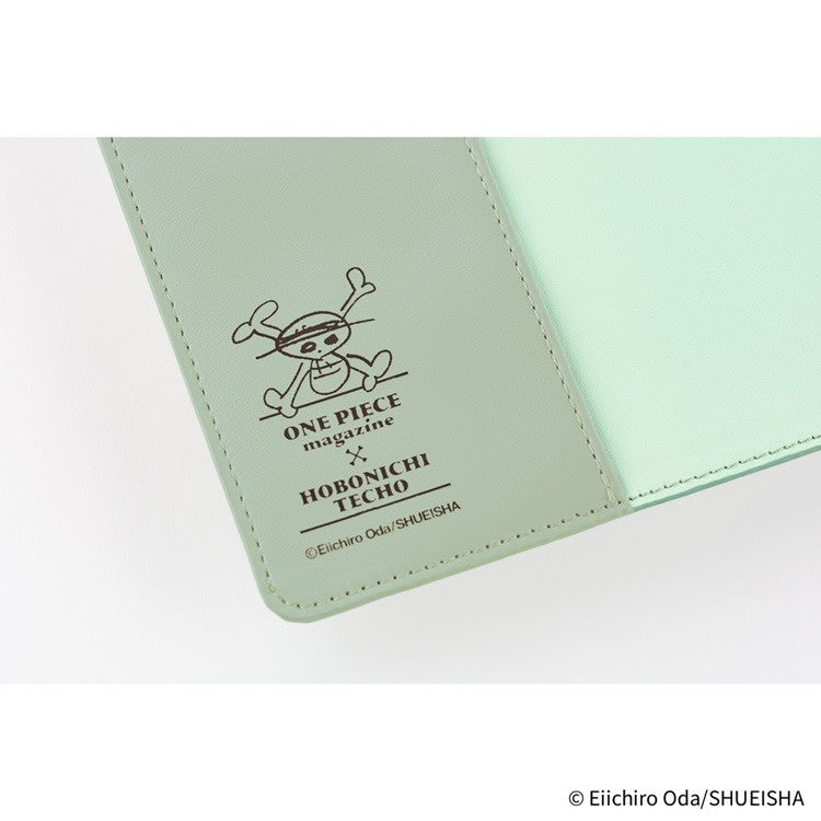 Okładka na kalendarz Hobonichi Techo A6 | One Piece: End of Luffy's Dream (Mint Green)