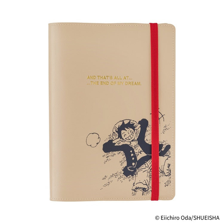 Okładka na kalendarz Hobonichi Techo A5 | One Piece: End of Luffy's Dream (Sand Beige)