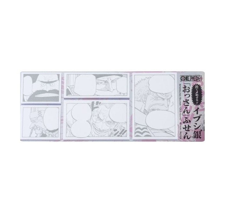 Karteczki samoprzylepne Hobonichi | One Piece: Sparkling Silver "Old Guys"
