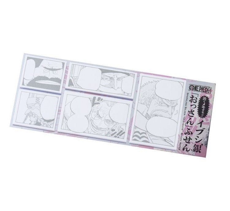 Karteczki samoprzylepne Hobonichi | One Piece: Sparkling Silver "Old Guys"
