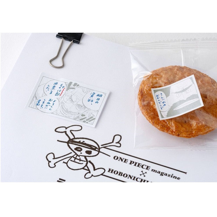 Karteczki samoprzylepne Hobonichi | One Piece: Sparkling Silver "Old Guys"