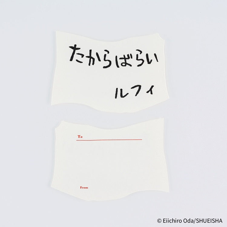 Zestaw karteczek Hobonichi | One Piece: Vivre Card & Treasure Tab