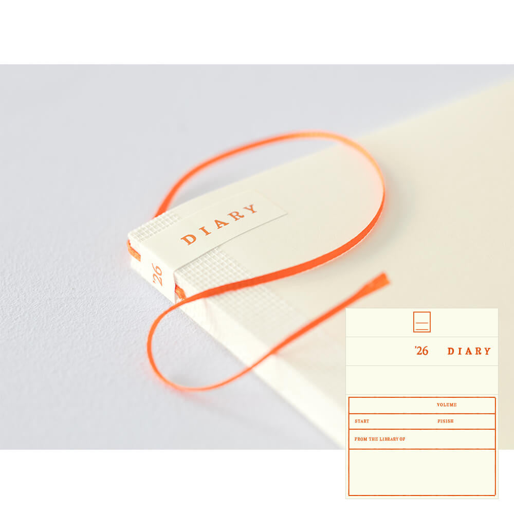 Kalendarz miesięczny + notatnik MD Paper 2026 | A5