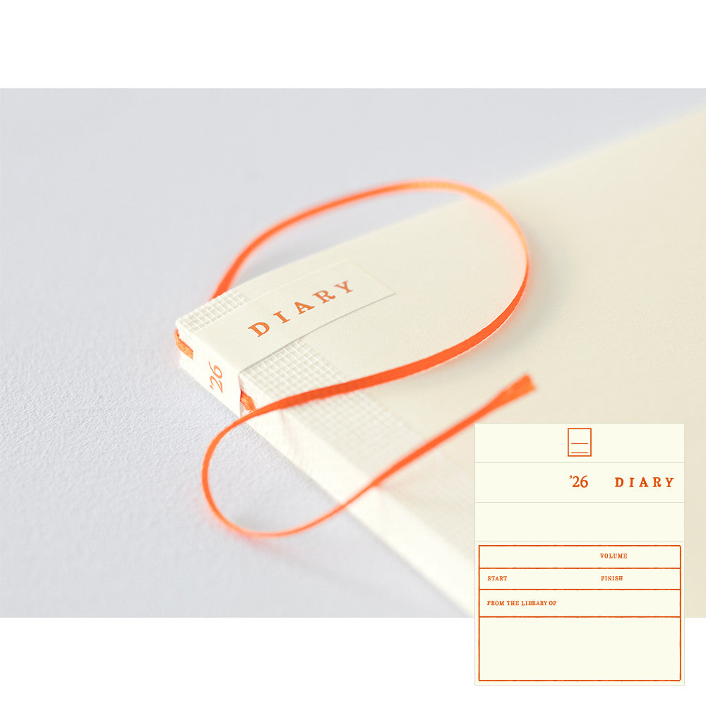 Kalendarz miesięczny + notatnik MD Paper 2026 | A6