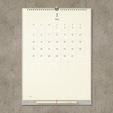 Kalendarz na ścianę MD 2026 z ołówkiem