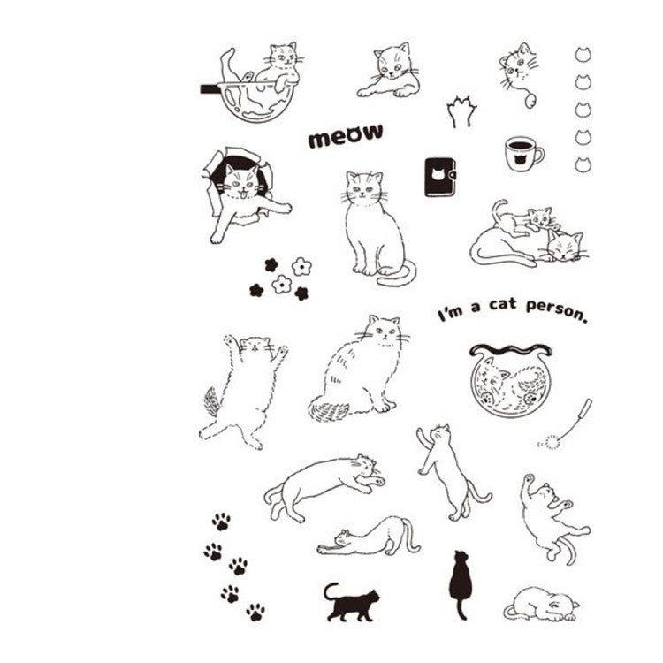 Zestaw pieczątek | Kocie sprawy