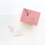 Pieczątka | Papierowy samolot