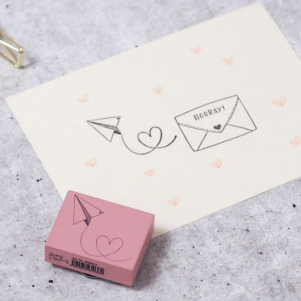 Pieczątka | Papierowy samolot