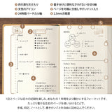 Kalendarz dzienny Midori Hibino 2026 | Camel