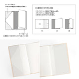 Kalendarz tygodniowy wertykalny 2026 Midori | Professional Slim | Kwiaty