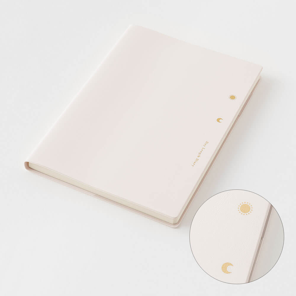 Kalendarz tygodniowy Midori Gradation B6 2026 | Kremowy